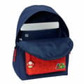 Miniatyrbillede 3 af 3: School Bag Super Mario Trick Red Dark blue 31 x 43 x 13 cm