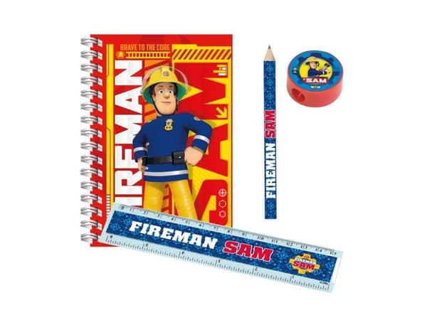 Fireman Sam brevpapper set, 20 delar