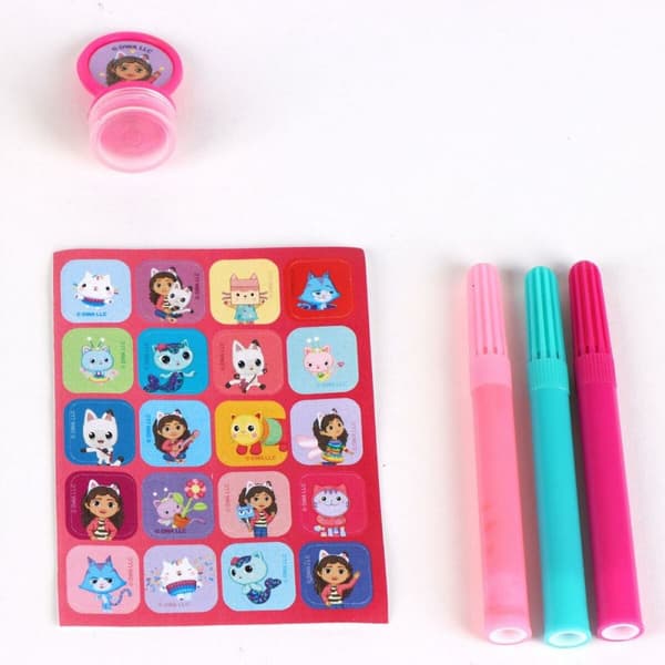 Stationery Set Gabby's Dollhouse 8 Pieces