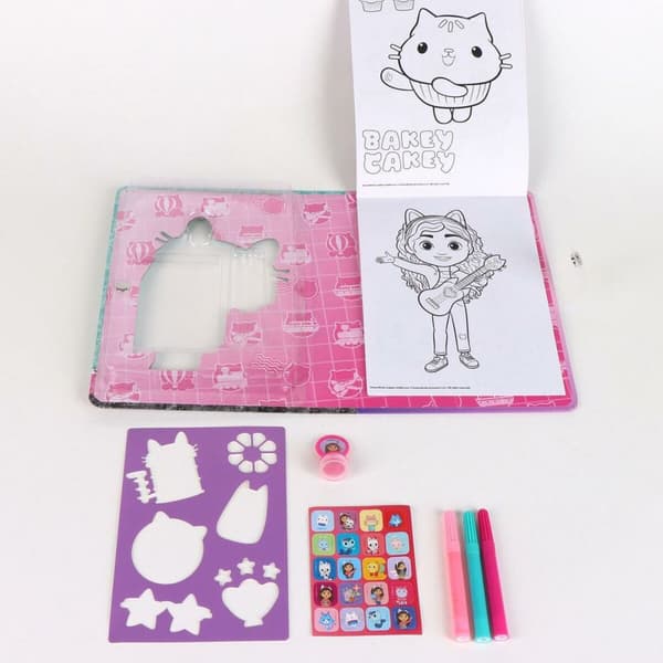 Stationery Set Gabby's Dollhouse 8 Pieces