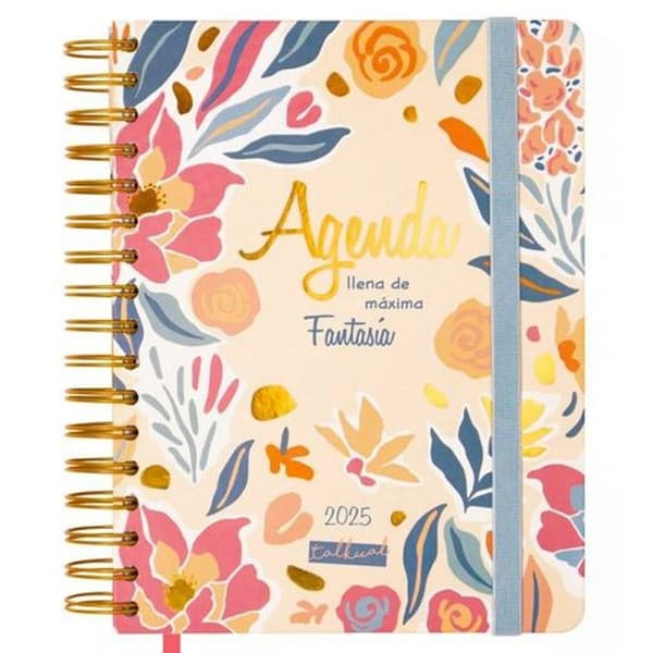 Diary Finocam Talkual Quarto 15,5 x 21,7 cm 2025