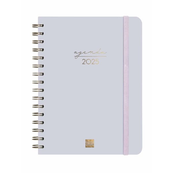 Diary Finocam ALMA Lilac A5 15,5 x 21,2 cm 2025