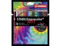 Pikkukuva 1 / 4: STABILO aquacolor ARTY, Monivärinen, 24 kpl