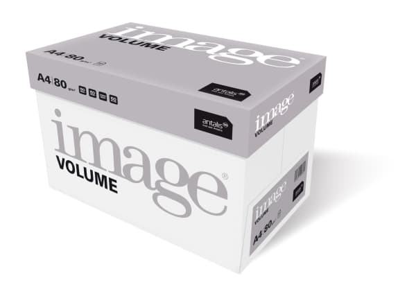 Kopipapir Image Volume A4 hvid 80g - (5 pakker x 500 ark)