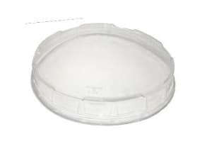 Plastlåg K 5321-2 Ø330 x 43 mm Høj model APET Klar til Pizza/Tapas bakker,100 stk/krt