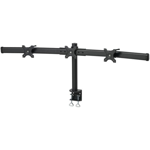 SpeaKa Professional SP-1664324 3x Monitor bordsfäste 33,0 cm (13) - 61 cm (24) Svart Justerbar i höjd, Svängbar, Rote Svart