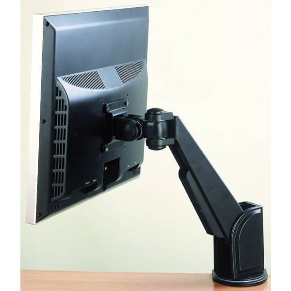SpeaKa Professional SP-1664312 1x Monitor bordsfäste 33,0 cm (13) - 55,9 cm (22) Svart Tiltbar, Svängbar, Roterbar