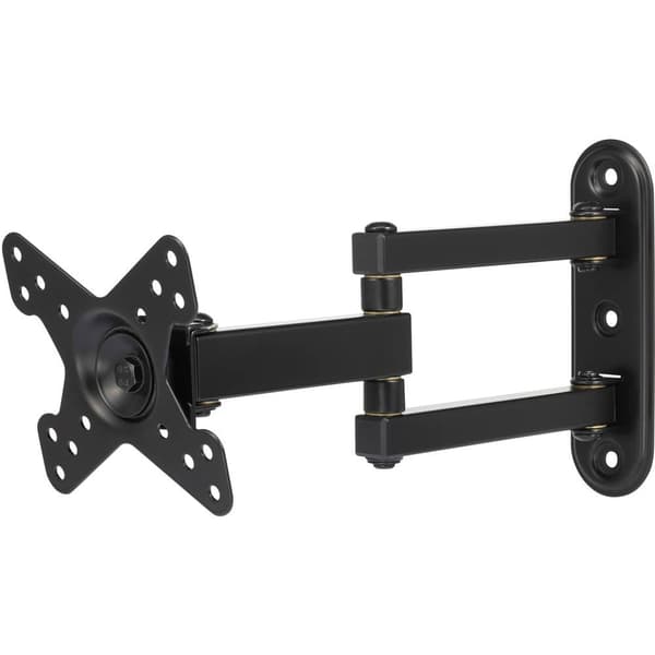 SpeaKa Professional SP-MO-03 1x Monitor-väggfäste 25,4 cm (10) - 81,3 cm (32) Svart Tiltbar, Svängbar