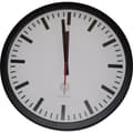 Miniatyrbild 2 av 3: EUROTIME 56862 DCF Väggklocka 40 cm Svart