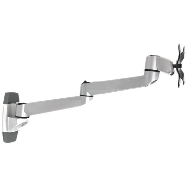 SpeaKa Professional SP-1624856 SuperSwivel 1x Monitor-väggfäste 25,4 cm (10) - 76,2 cm (30) Silver-svart Tiltbar, Svä