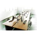 Miniatyrbild 5 av 5: SpeaKa Professional SP-3947568 Flex 2x Monitor bordsfäste 25,4 cm (10) - 68,6 cm (27) Svart, Silver Justerbar i höjd,