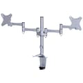 Miniatyrbild 1 av 4: Neomounts FPMA-D1330DSILVER 2x Monitor bordsfäste 25,4 cm (10) - 68,6 cm (27) Silver Justerbar i höjd, Tiltbar, Sväng
