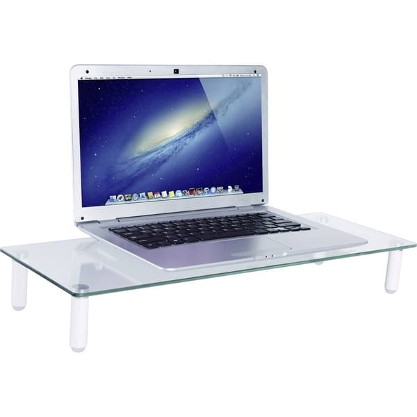 SpeaKa Professional SP-MO-02 Monitorupphöjning Höjdintervall: 8 cm (max) Silver