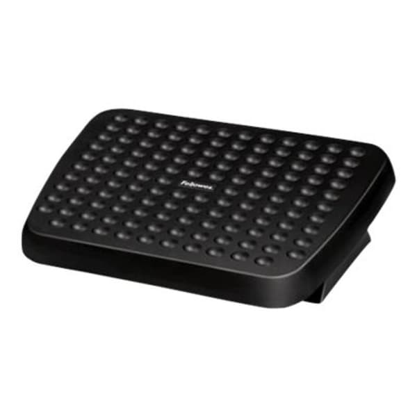 Fellowes 48121-70 Standard Fotstöd (B x H x D) 46 x 9 x 33.5 cm ergonomisk, justerbar i höjdled, kan lutas, med noppad