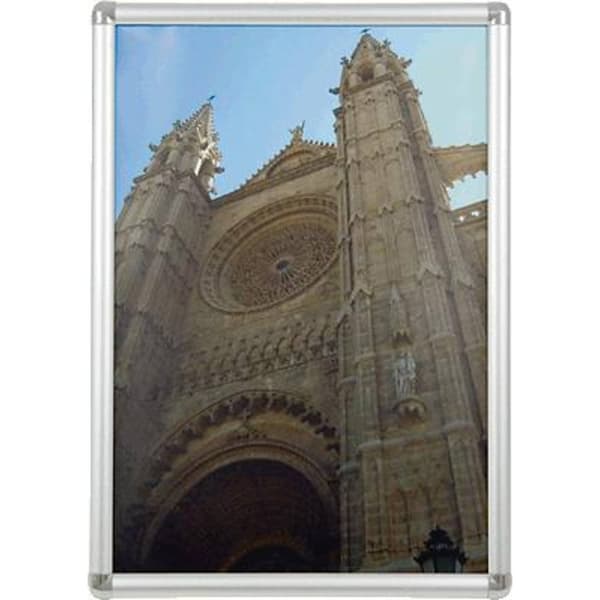Franken BS0703 Växelram akryl Pappersformat: DIN A2 (B x H x D) 45 x 62.4 x 1.2 cm Silver