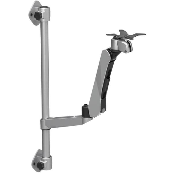 SpeaKa Professional SP-4330476 Superflex Workstation 1x Monitor-väggfäste 25,4 cm (10) - 76,2 cm (30) Grå Justerbar i