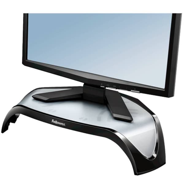 Fellowes Smart Suites Monitorupphöjning Höjdintervall: 13 cm (max) Svart