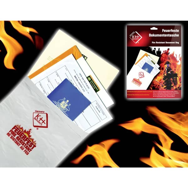kh-security 290148 Brandsäker dokumentväska