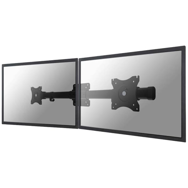 Neomounts FPMA-CB100BLACK 2x Monitor bordsfäste 25,4 cm (10) - 68,6 cm (27) Tiltbar Svart