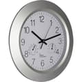 Miniatyrbild 3 av 4: EUROTIME 56004 DCF Väggklocka 34 cm x 5 cm Silver