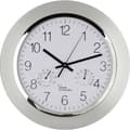 Miniatyrbild 1 av 4: EUROTIME 56004 DCF Väggklocka 34 cm x 5 cm Silver
