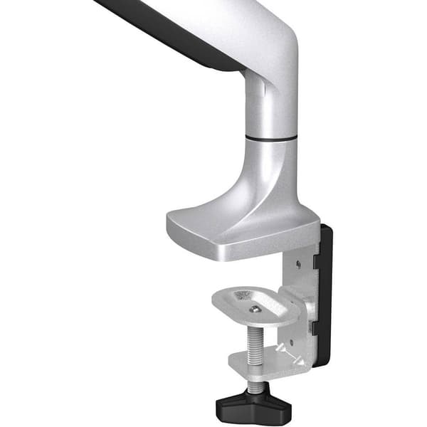 ICY BOX IB-MS503-T 1x Monitor bordsfäste 25,4 cm (10) - 81,3 cm (32) Silver, Svart Justerbar i höjd, Tiltbar, Svängba