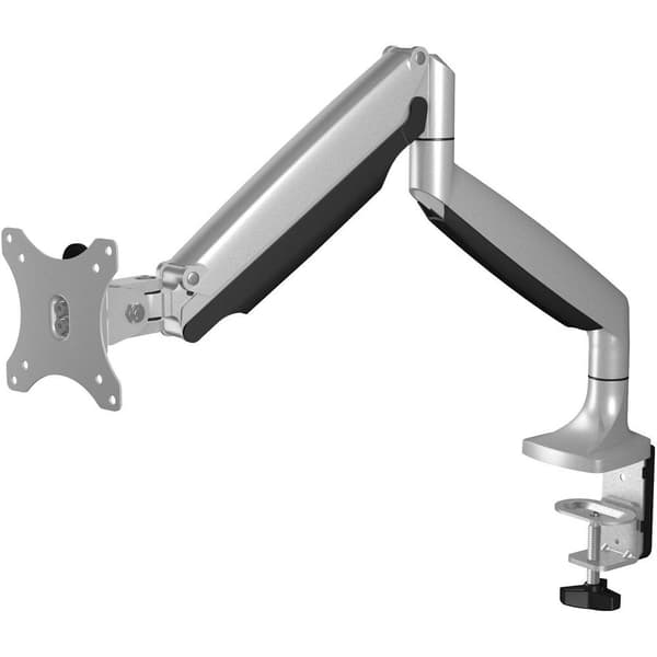 ICY BOX IB-MS503-T 1x Monitor bordsfäste 25,4 cm (10) - 81,3 cm (32) Silver, Svart Justerbar i höjd, Tiltbar, Svängba