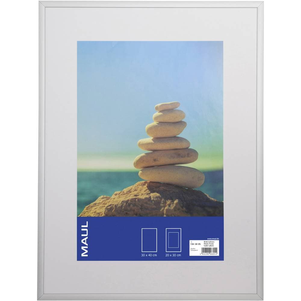 Maul Växelram akryl 1945805 (B x H) 30 cm x 40 cm Silver