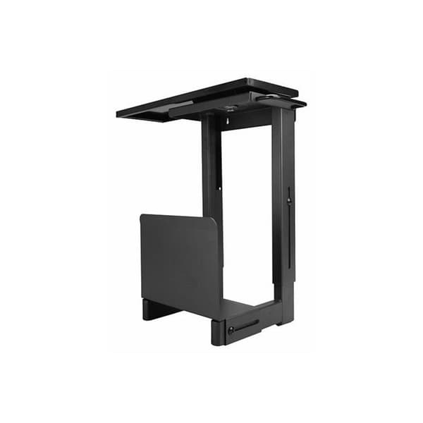 LINDY 40284 PC-hållare Underinbyggnad Svart Tillåten belastning upp till vikt: 30 kg