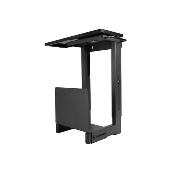 LINDY 40284 PC-hållare Underinbyggnad Svart Tillåten belastning upp till vikt: 30 kg