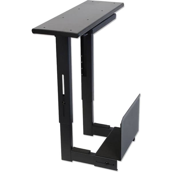 LINDY 40284 PC-hållare Underinbyggnad Svart Tillåten belastning upp till vikt: 30 kg