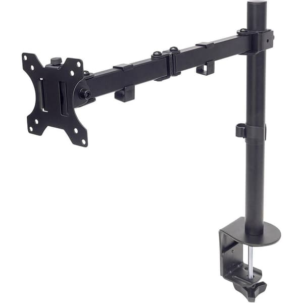 Manhattan 461542 1x Monitor bordsfäste 33,0 cm (13) - 81,3 cm (32) Svart Justerbar i höjd, Tiltbar, Svängbar