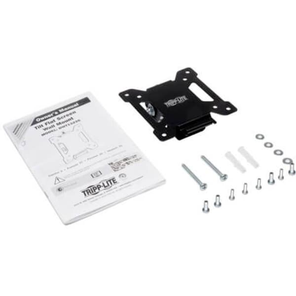 Tripp Lite 1x Monitor-väggfäste 33,0 cm (13) - 68,6 cm (27) Svart Tiltbar
