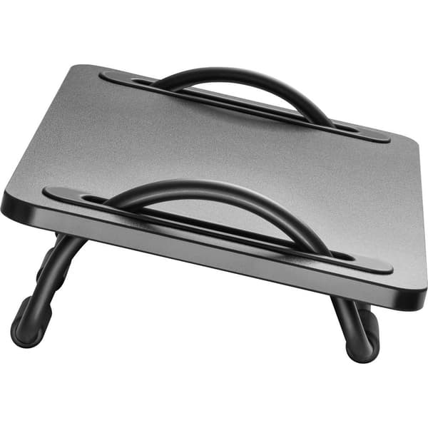 SpeaKa Professional SP-9008928 Fotstöd (B x H x D) 130 x 480 x 290 mm Svart