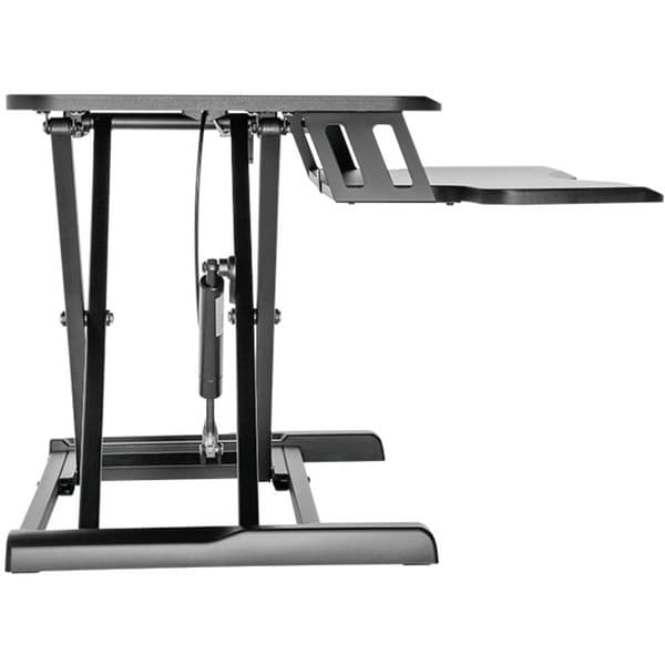 LogiLink EO0033 Sitt/stå-skrivbord Höjdintervall: 100 till 505 mm Svart
