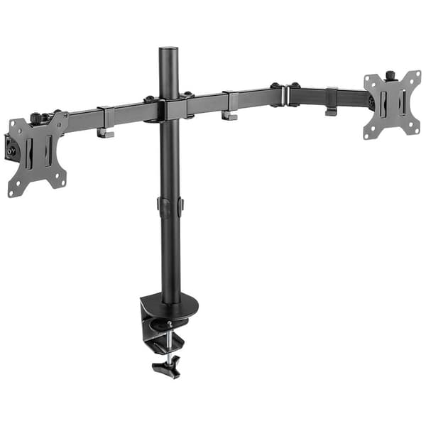 Neomounts FPMA-D550DBLACK 2x Monitor bordsfäste 25,4 cm (10) - 81,3 cm (32) Svängbar, Roterbar, Tiltbar Svart