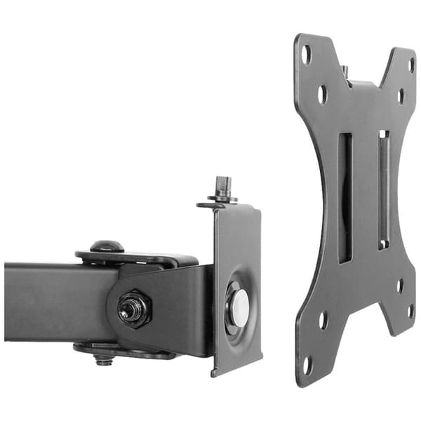 Neomounts FPMA-D550DBLACK 2x Monitor bordsfäste 25,4 cm (10) - 81,3 cm (32) Svängbar, Roterbar, Tiltbar Svart