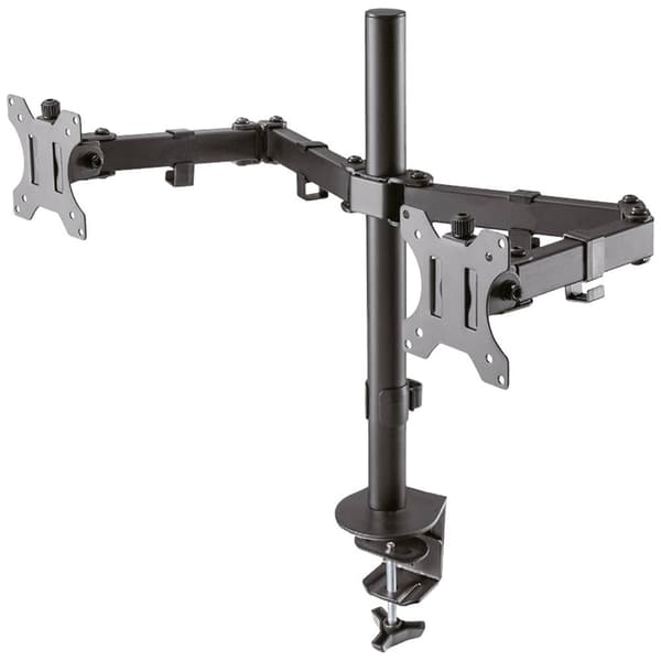 Neomounts FPMA-D550DBLACK 2x Monitor bordsfäste 25,4 cm (10) - 81,3 cm (32) Svängbar, Roterbar, Tiltbar Svart