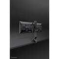 Miniatyrbild 3 av 4: Neomounts FPMA-D860DBLACK 2x Monitor bordsfäste 25,4 cm (10) - 68,6 cm (27) Tiltbar, Roterbar, Svängbar Svart