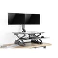 Miniatyrbild 4 av 4: Neomounts FPMA-D860DBLACK 2x Monitor bordsfäste 25,4 cm (10) - 68,6 cm (27) Tiltbar, Roterbar, Svängbar Svart