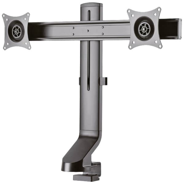 Neomounts FPMA-D860DBLACK 2x Monitor bordsfäste 25,4 cm (10) - 68,6 cm (27) Tiltbar, Roterbar, Svängbar Svart