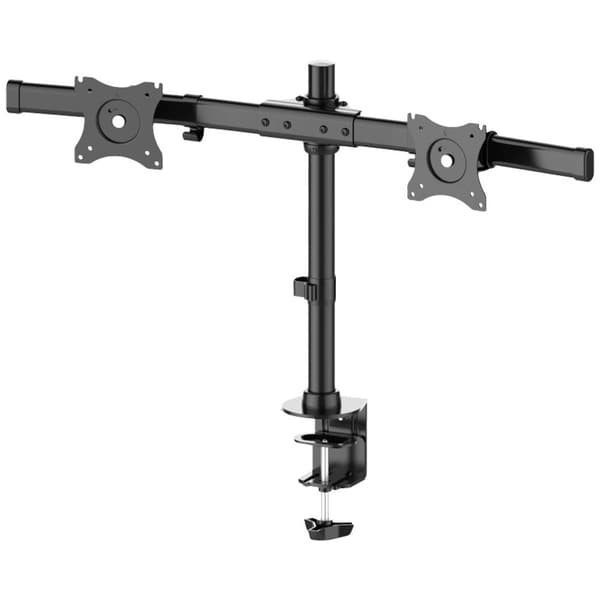 Neomounts FPMA-DCB100DBLACK 2x Monitor bordsfäste 25,4 cm (10) - 68,6 cm (27) Svängbar, Roterbar, Tiltbar Svart