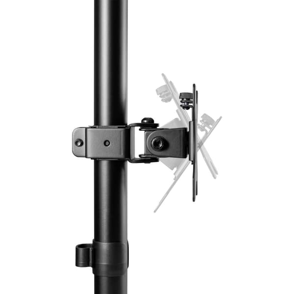 SpeaKa Professional SP-MM-420 2x Monitorfäste 33,8 cm (13,3) - 81,3 cm (32) Svart Tilt + Svängbar, Vridbar, Justerbar