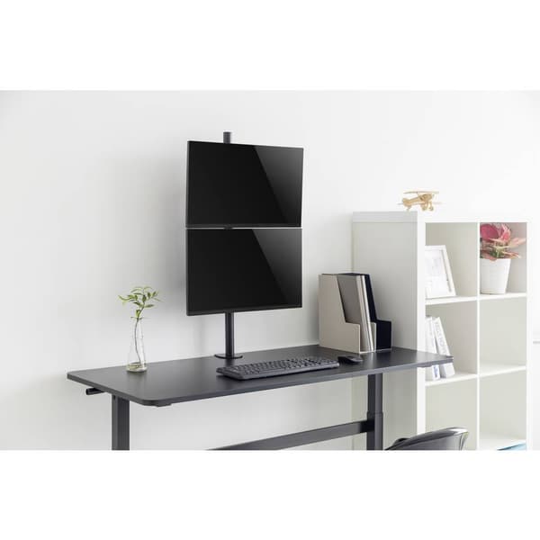 SpeaKa Professional SP-MM-420 2x Monitorfäste 33,8 cm (13,3) - 81,3 cm (32) Svart Tilt + Svängbar, Vridbar, Justerbar
