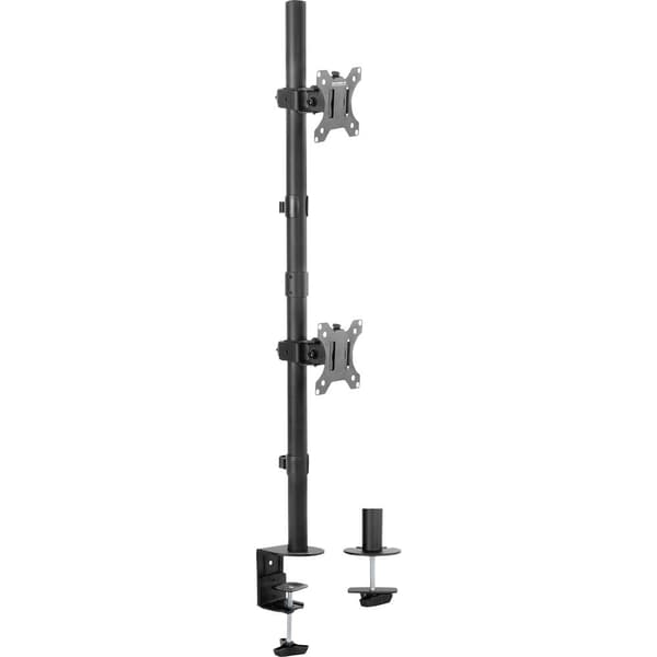 SpeaKa Professional SP-MM-420 2x Monitorfäste 33,8 cm (13,3) - 81,3 cm (32) Svart Tilt + Svängbar, Vridbar, Justerbar