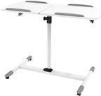 LogiLink Universal - Vagn för projektor/notebook (justerbar) - MDF, stål, melamin - vit