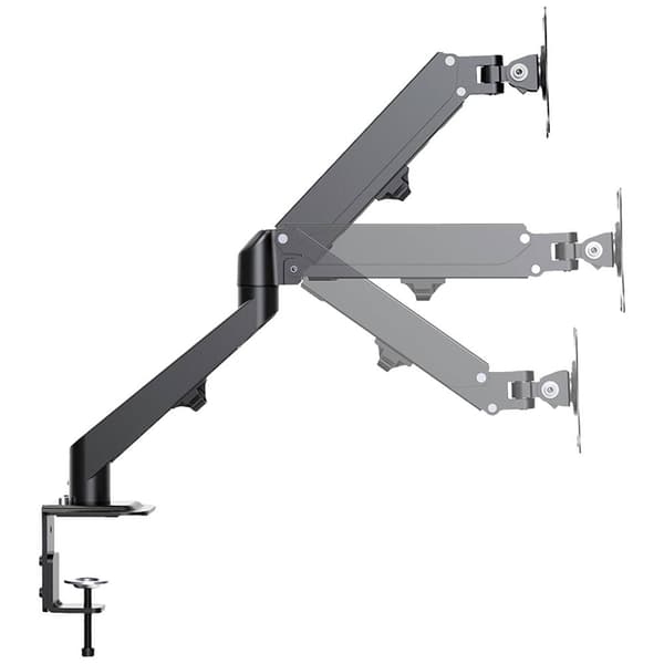 Neomounts DS70-700BL1 1x Monitor bordsfäste 43,2 cm (17) - 68,6 cm (27) Svart Tilt + Svängbar, Justerbar i höjd, Rote