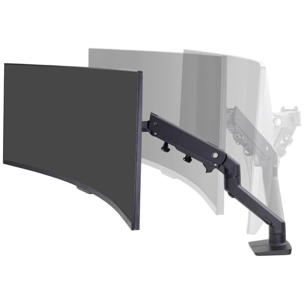 Ergotron HX Arm Desk Mount HD 1x Monitor bordsfäste 38,1 cm (15) - 124,5 cm (49) Svart Vridbar, Justerbar i höjd, Til