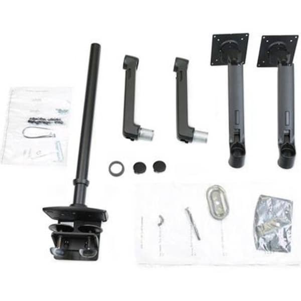 Ergotron LX Dual Arm Stacking Tall Desk Mount 2x Monitor bordsfäste 38,1 cm (15) - 101,6 cm (40) Svart Justerbar i hö