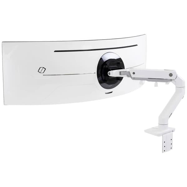 Ergotron HX Arm Desk Mount HD 1x Monitor bordsfäste 38,1 cm (15) - 124,5 cm (49) Vit Vridbar, Justerbar i höjd, Tiltb